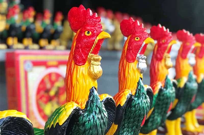 รูปปั้นไก่