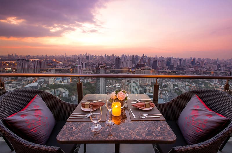 ร้าน Cielo Sky Bar & Restaurant - rooftop กรุงเทพ