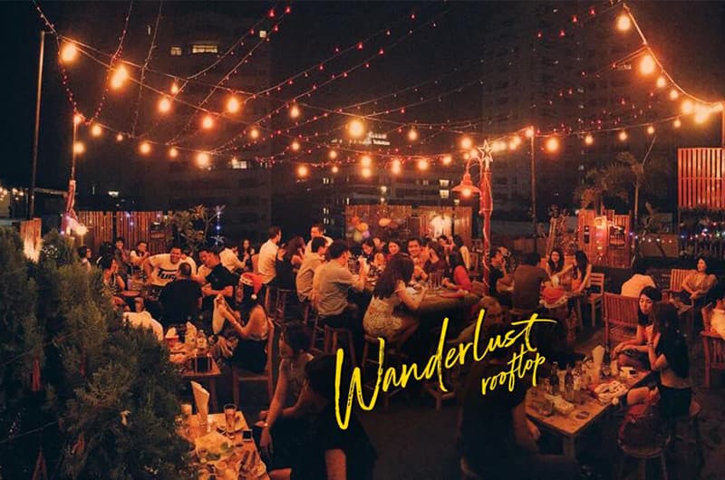 ร้าน Wanderlust Rooftop - กรุงเทพ