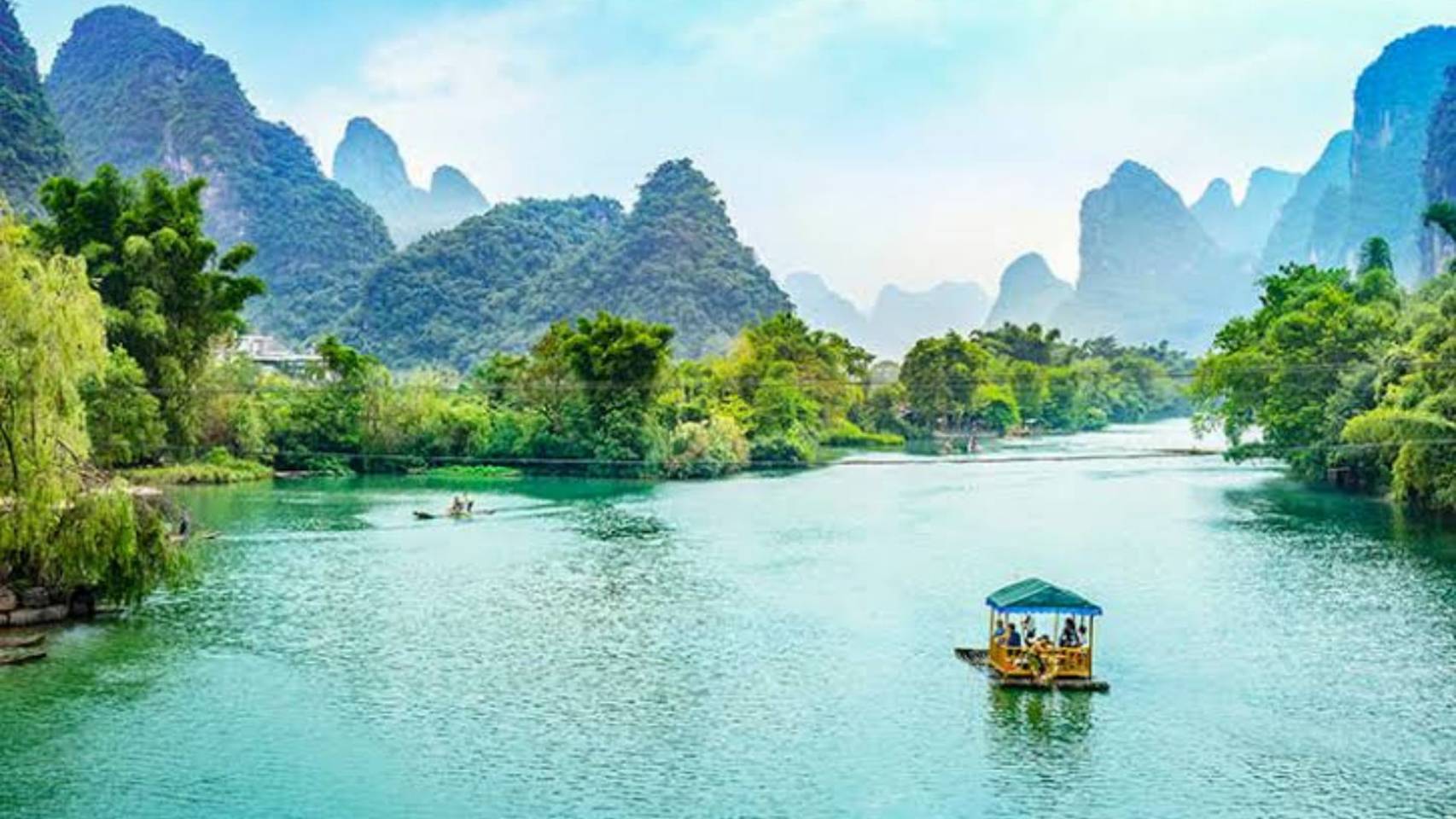 ล่องเรือแม่น้ำหลีเจียง