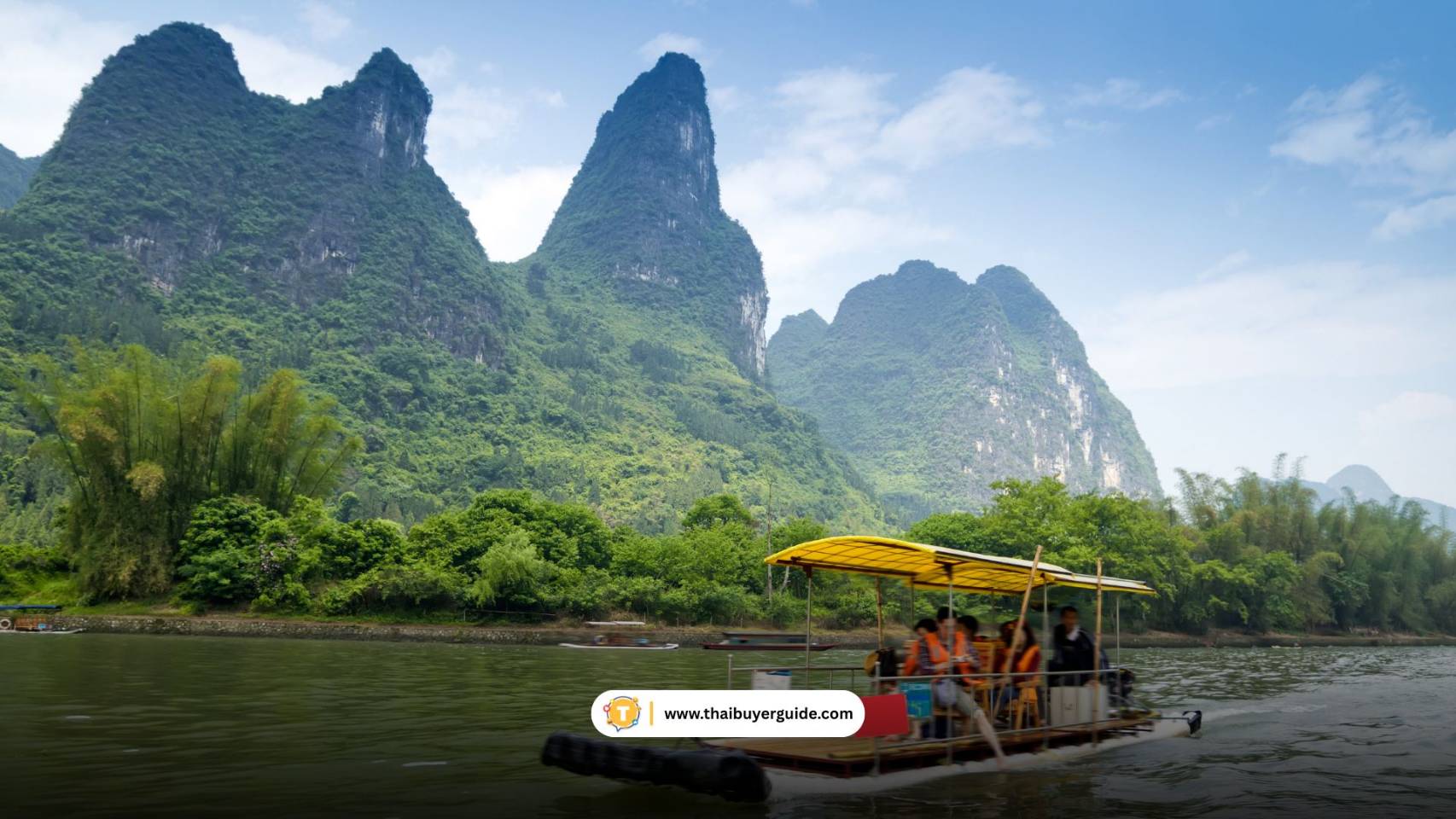 ล่องเรือแม่น้ำหลีเจียง
