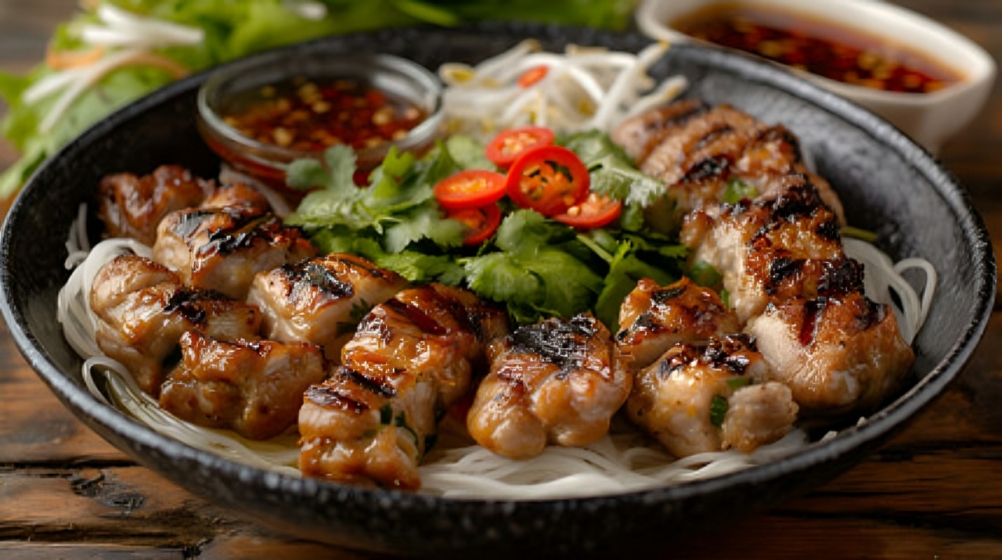 บุ๋นจ่า (Bún chả)