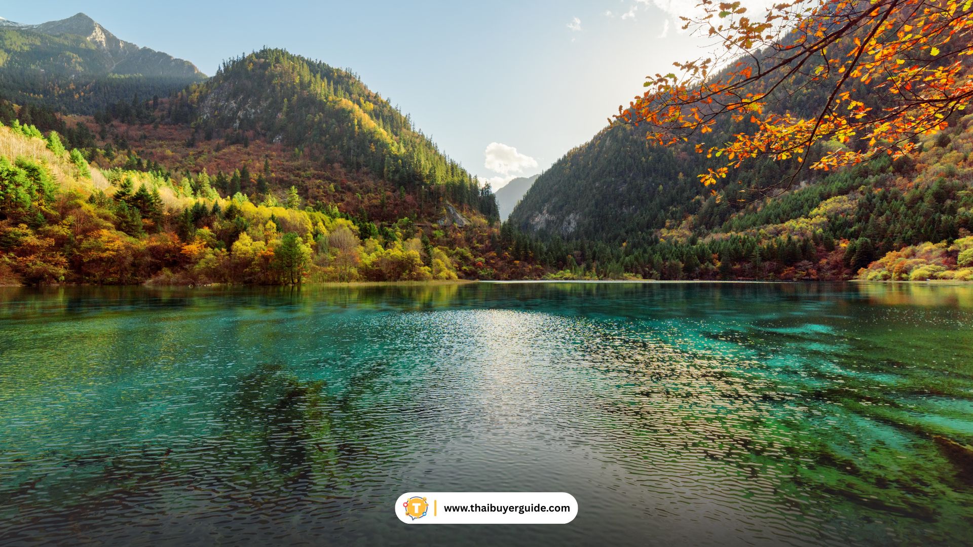 ทะเลสาบดอกไม้ห้าสี (Five Flower Lake - 五花海)