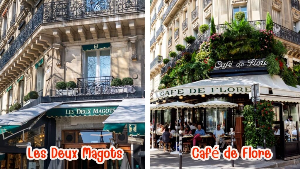 Les Deux Magots หรือ Café de Flore