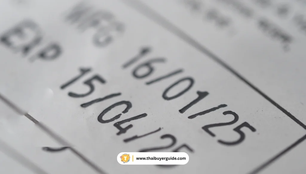 Manufacturing and Expiry Dates