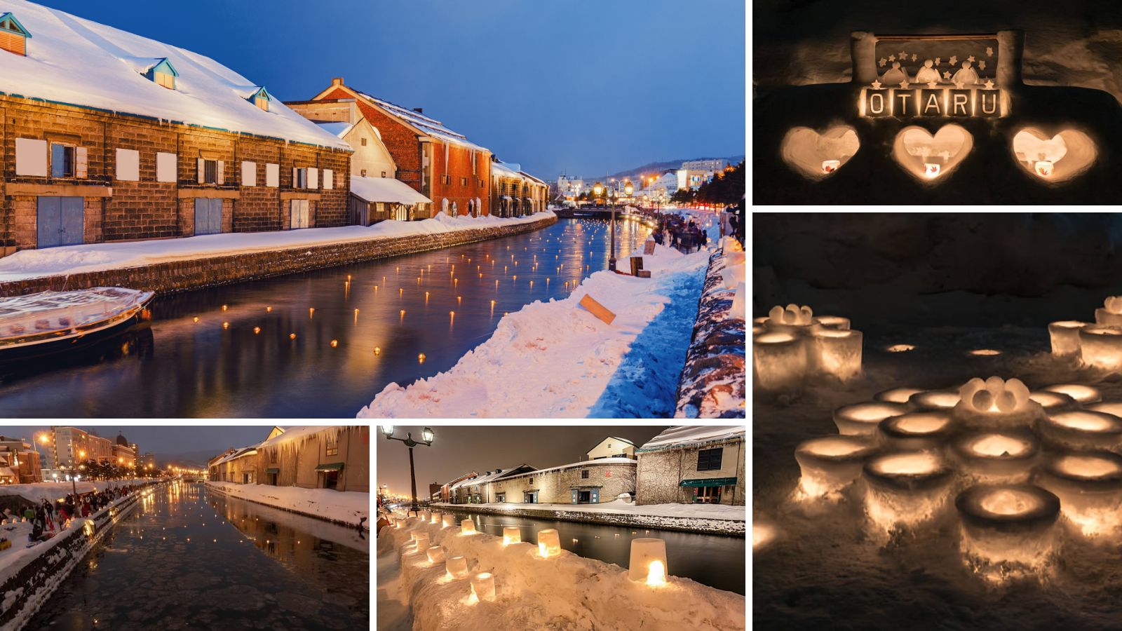 เทศกาลหิมะเล็กเมืองโอตารุ (Otaru Snow Light Path), ฮอกไกโด