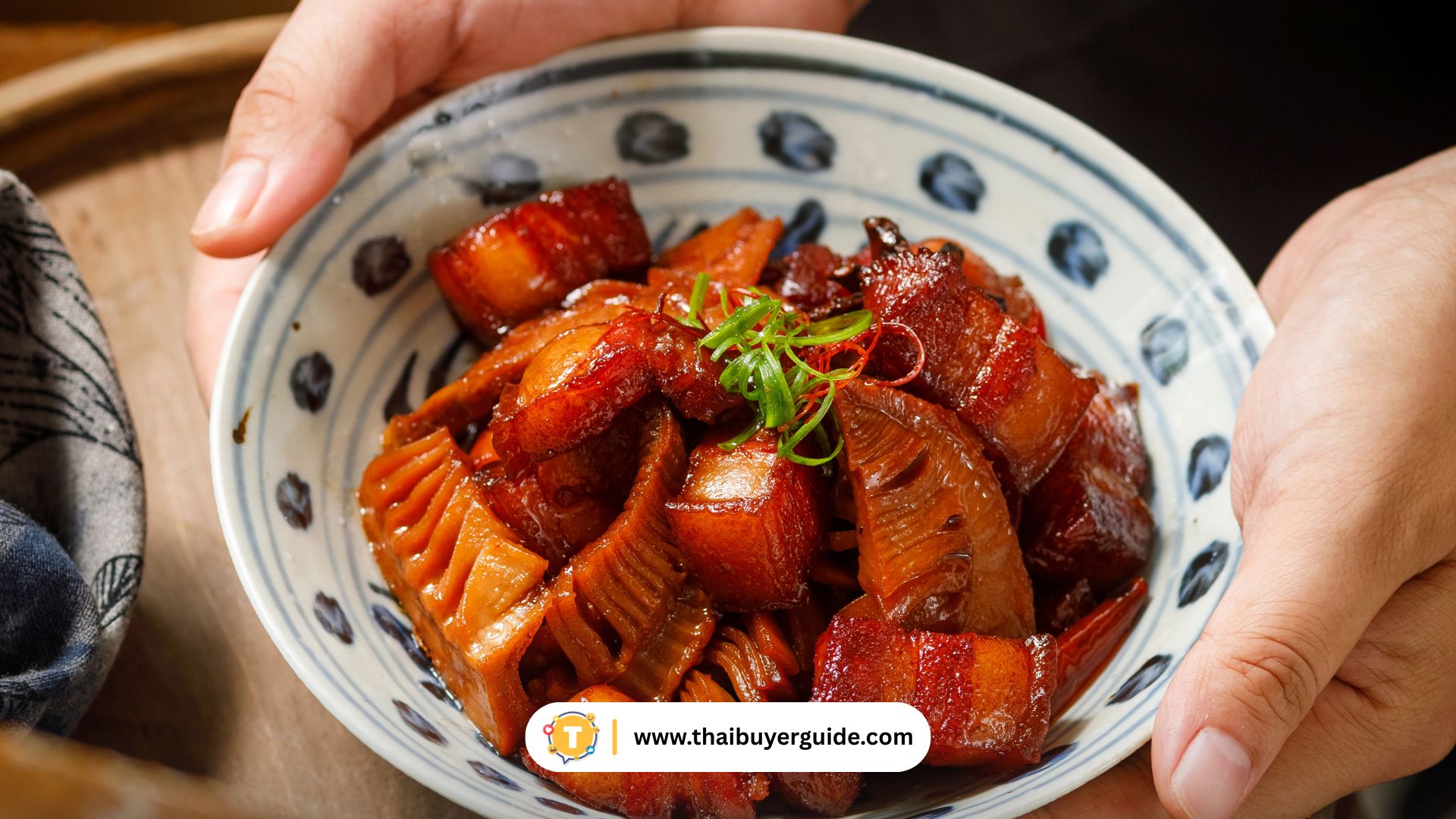 红烧肉 Hongshaorou – หมูพะโล้สไตล์เซี่ยงไฮ้