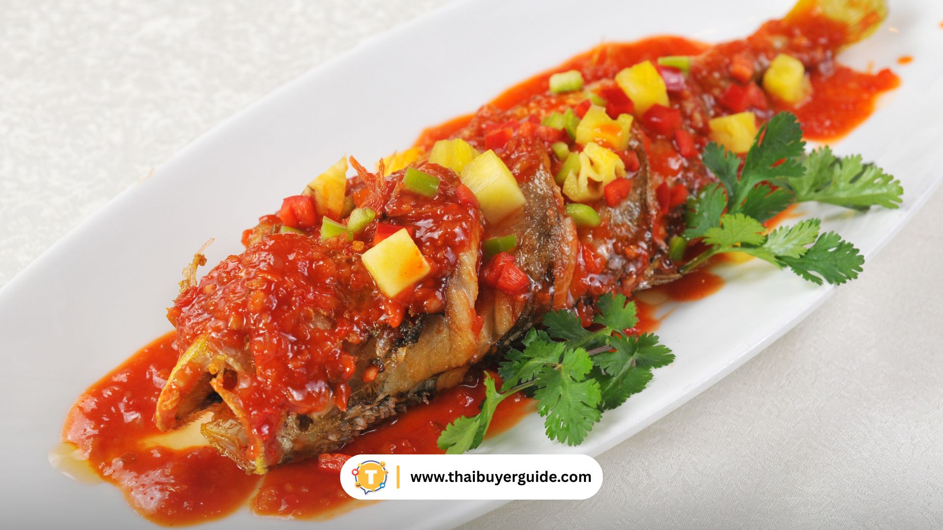 ปลาน้ำจืดตุ๋นซีอิ๊วแบบเซี่ยงไฮ้ (Braised Fish in Soy Sauce)