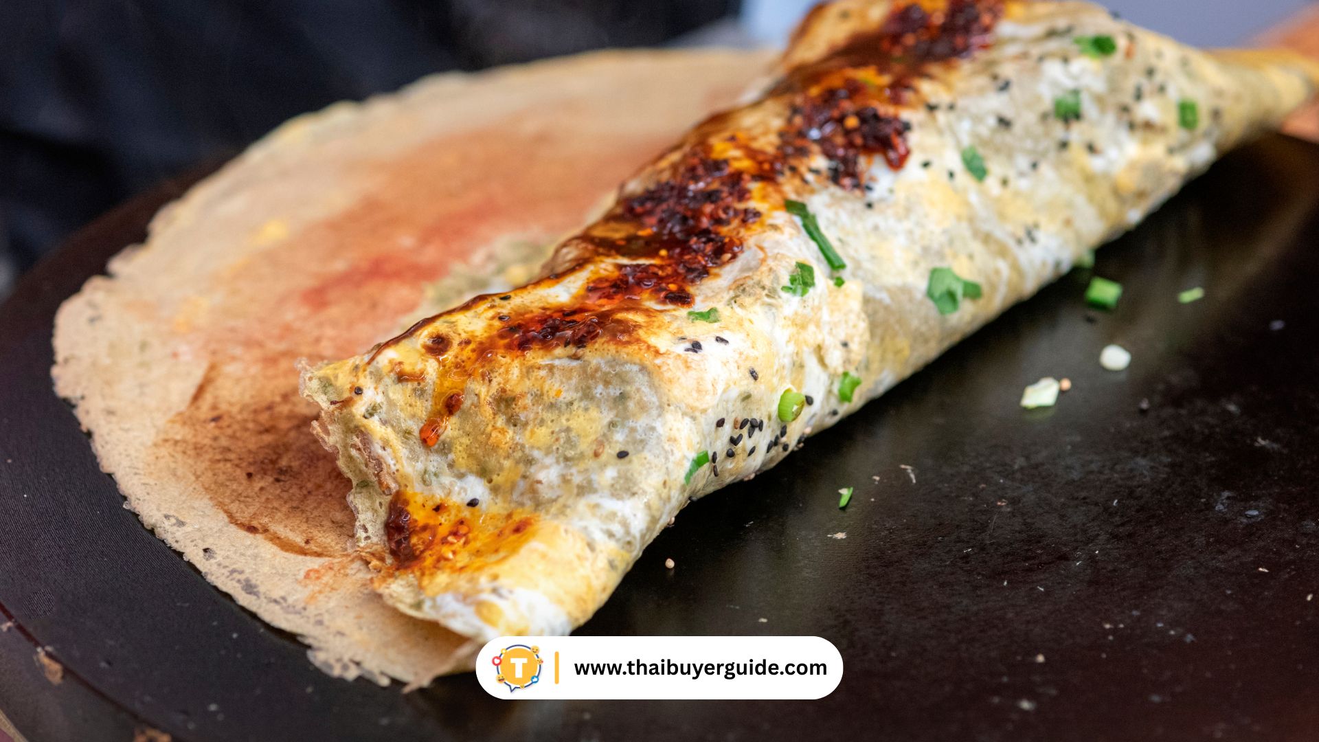 แพนเค้กเทียนจิน (煎饼果子 – Jianbing Guozi)