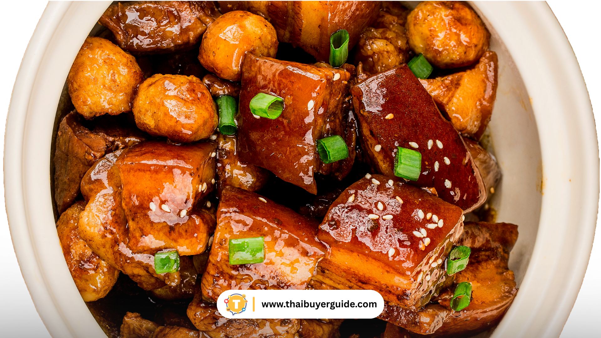 หมูดองพริก (糟辣椒腌肉 — Pickled Pork with Chili)