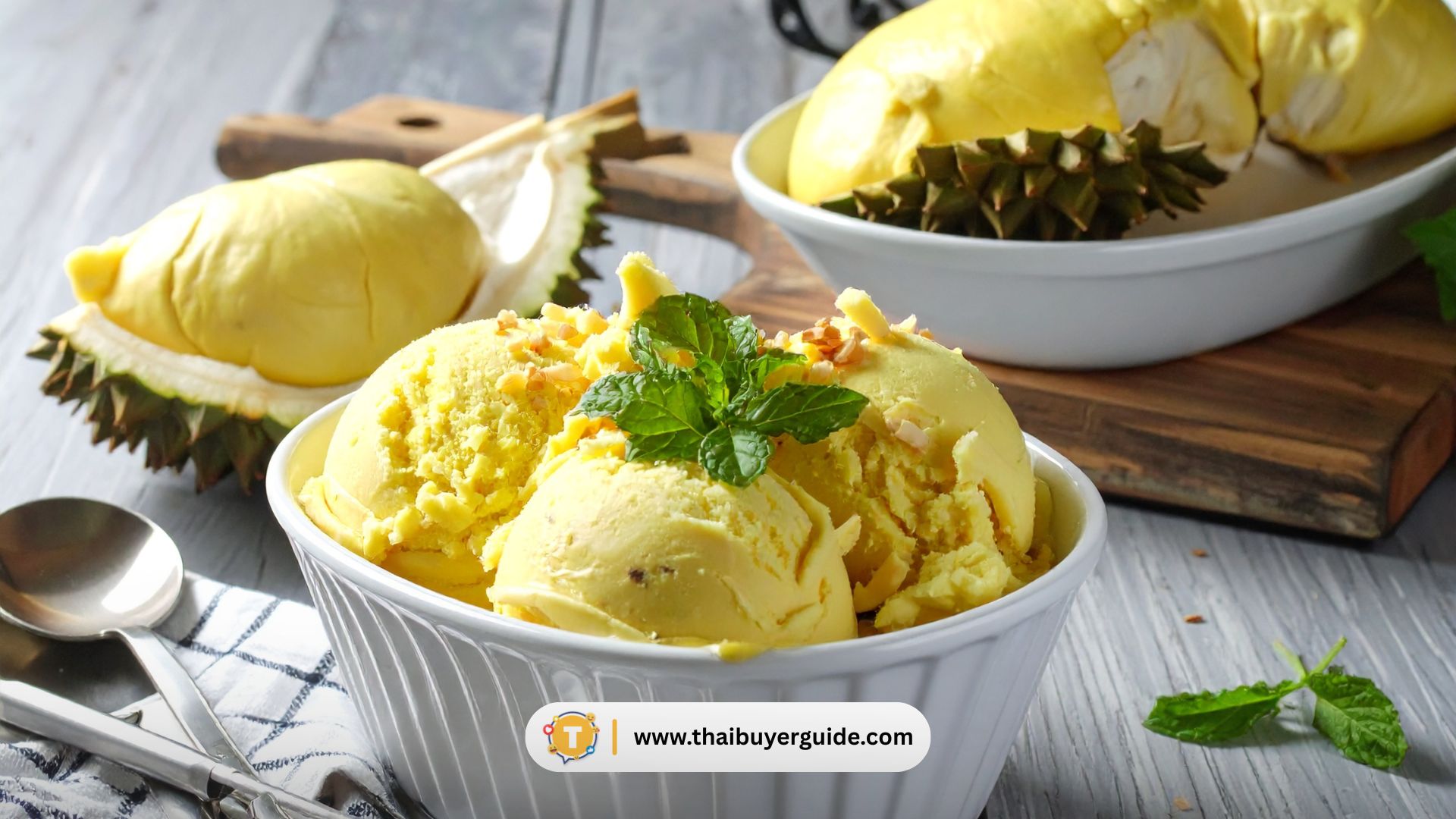 Durian Desserts — ของหวานทุเรียนสุดฮิต