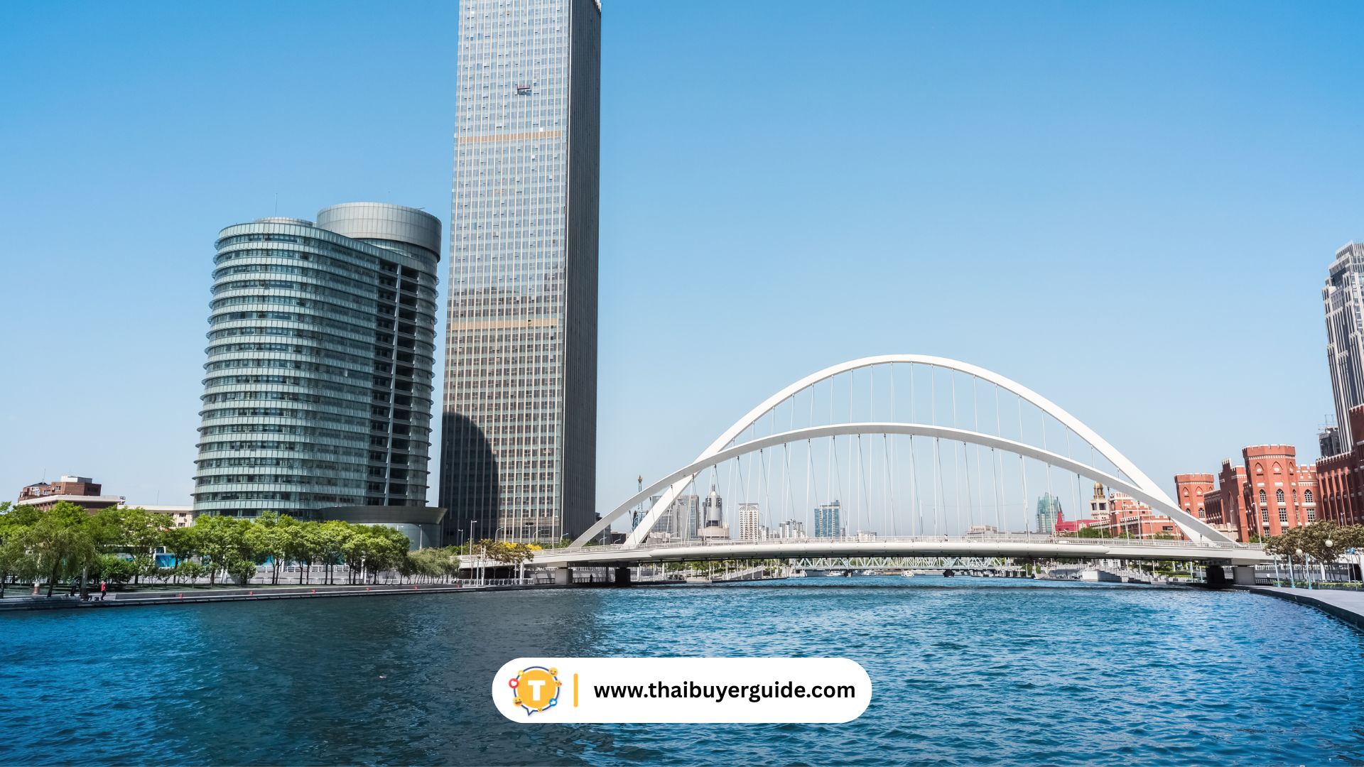 สะพาน Jingang Bridge (津港桥)