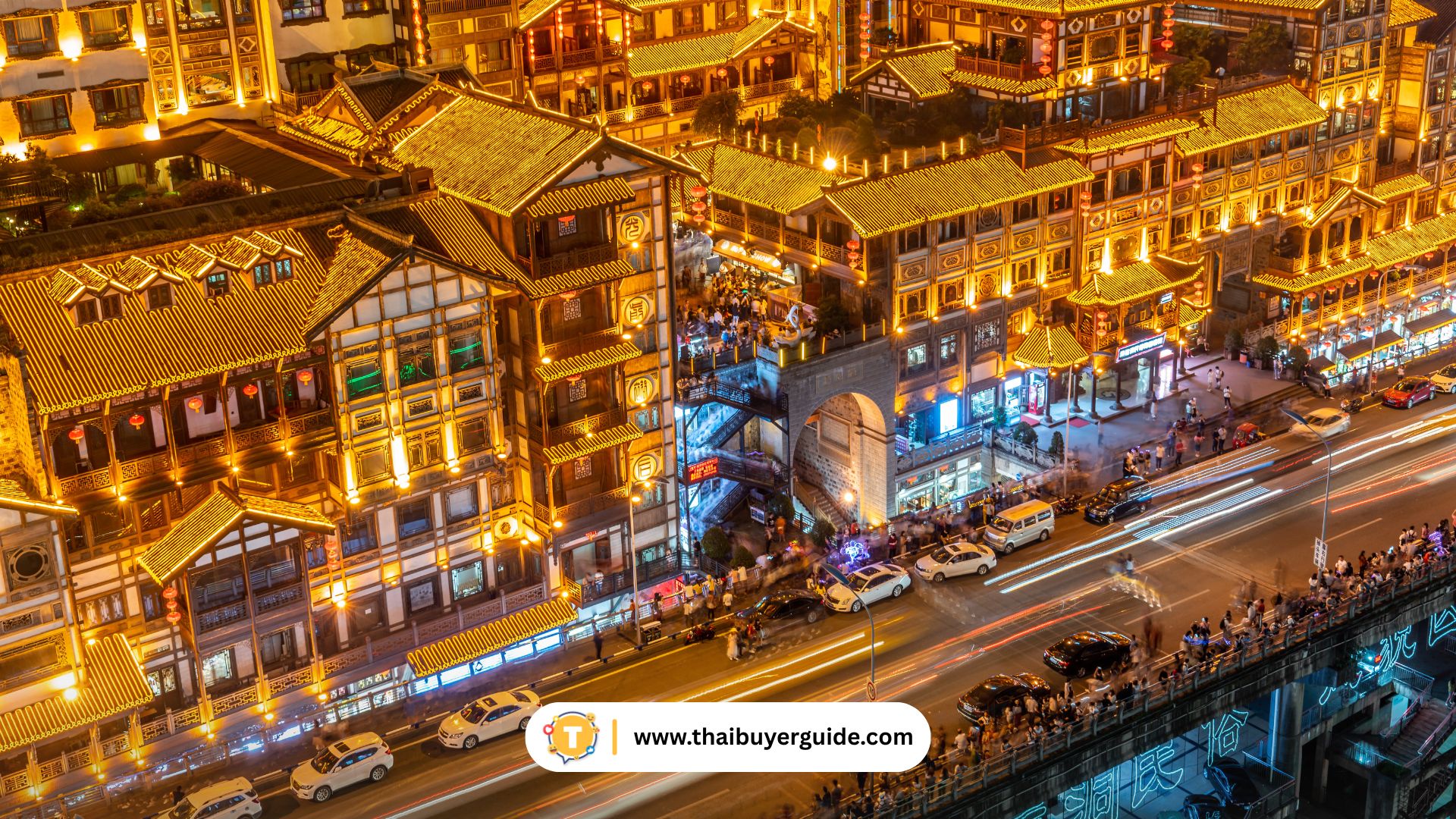 洪崖洞市场 (Hongya Cave Market) — ของฝากพื้นเมือง ของที่ระลึก และของกินเพียบ