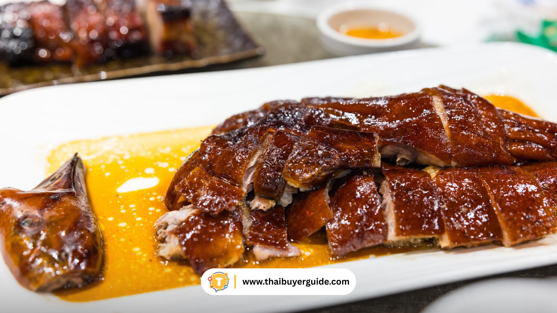 烧鹅 (ห่านย่างกวางตุ้ง)