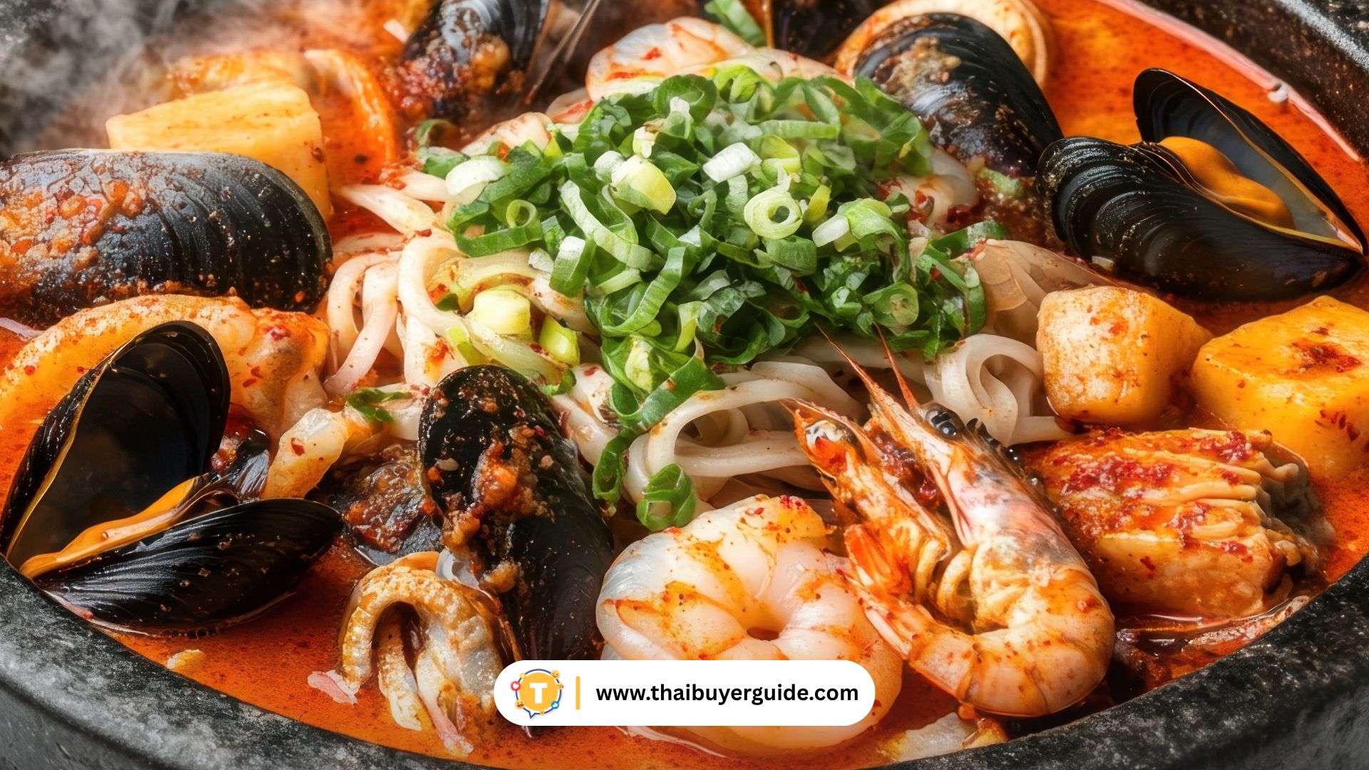 海鲜火锅 (Seafood Hotpot)