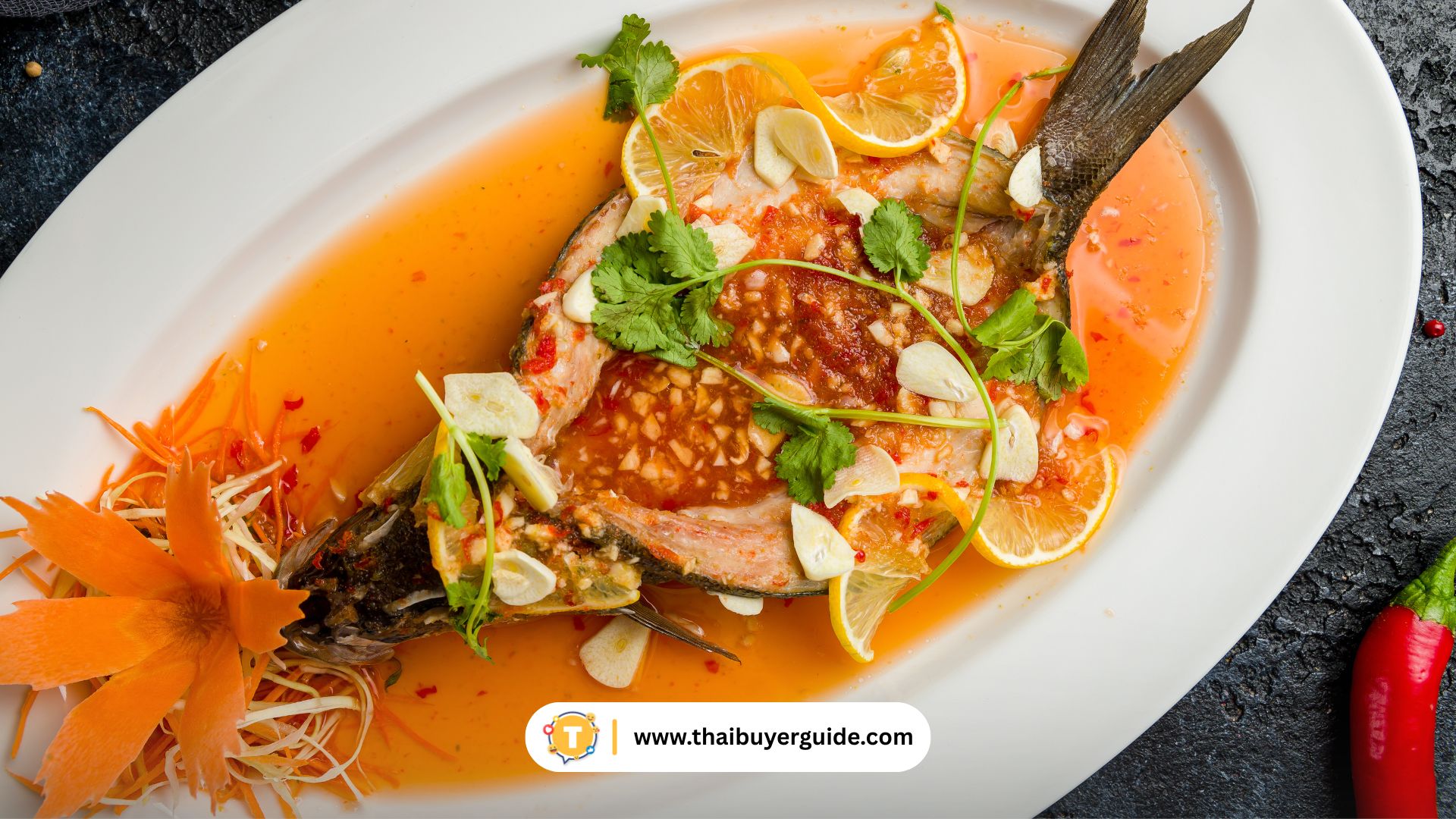 糖醋鲤鱼 (Sweet & Sour Carp) — ปลาคาร์ปราดซอสเปรี้ยวหวาน เมนูคลาสสิกเมืองจี่หนาน
