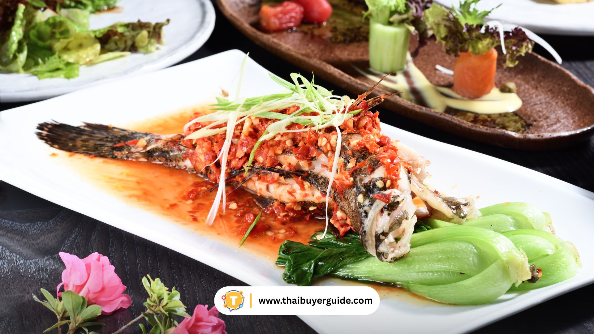 ปลานึ่งพริกดองสไตล์กว่างซี (Steamed Fish with Pickled Chilli)