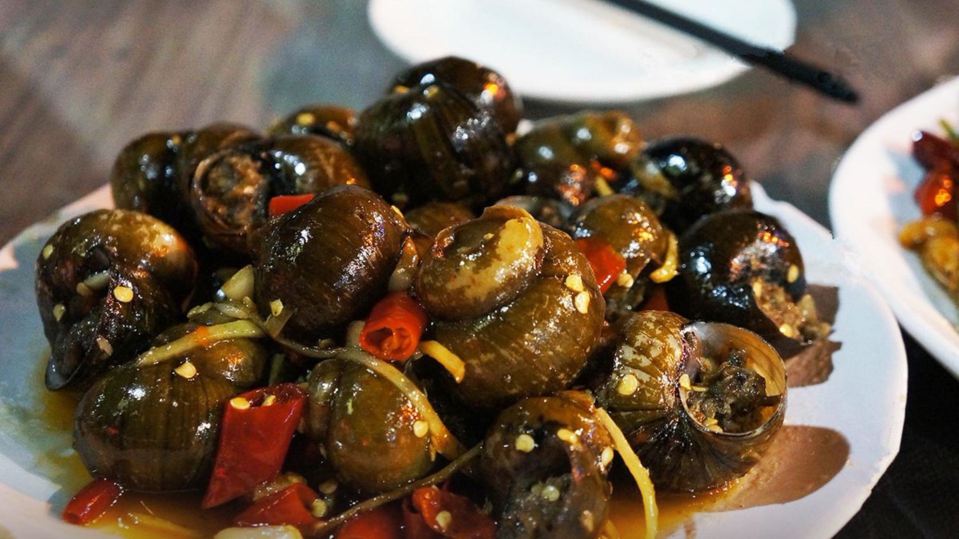 田螺酿 (Stuffed Snails)