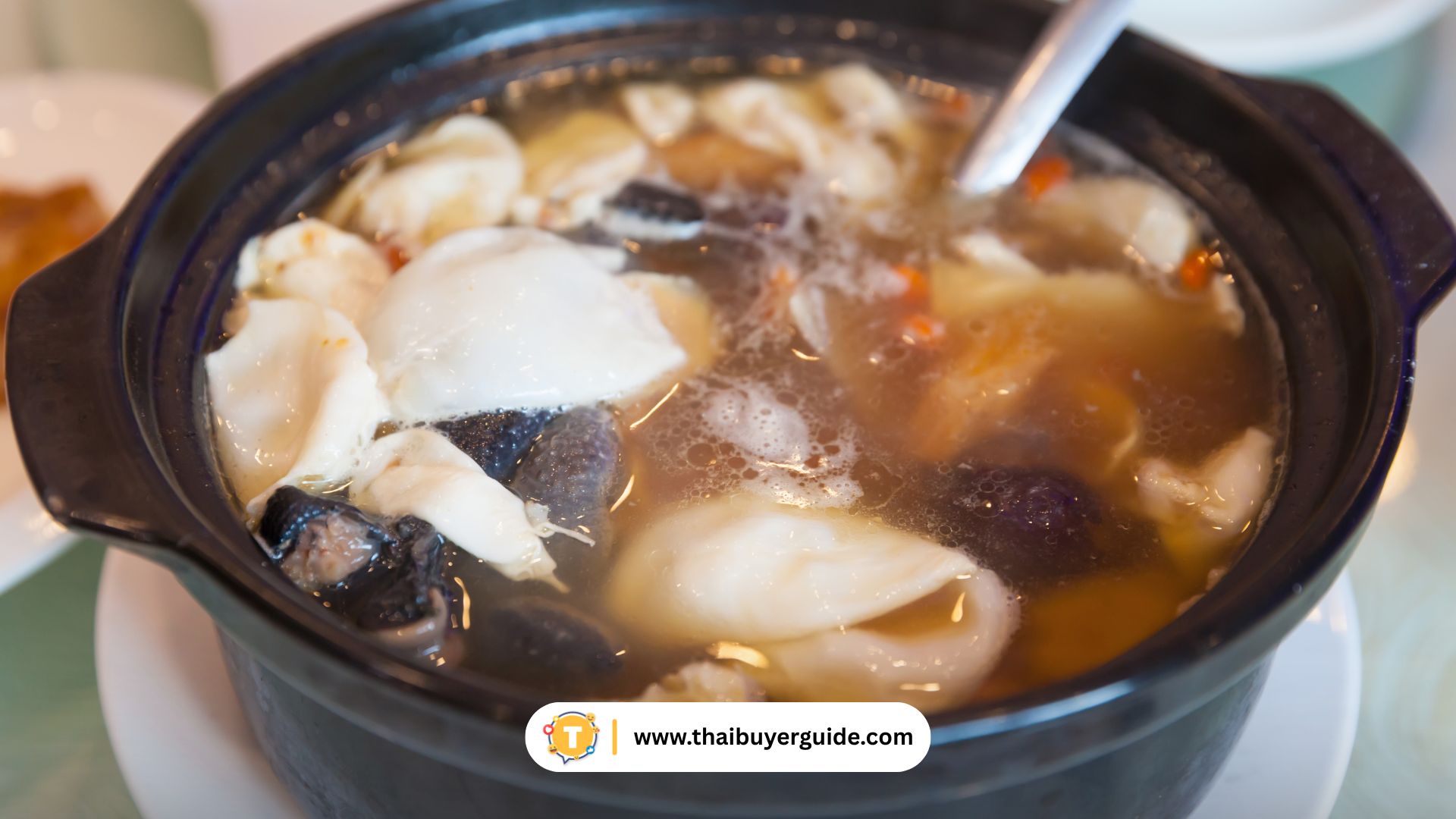 ซุปตุ๋นสมุนไพรจีน (Cantonese Double-Boiled Soup)