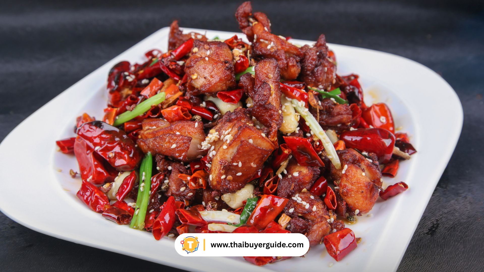 ไก่ผัดพริกหูหนาน (辣子鸡)