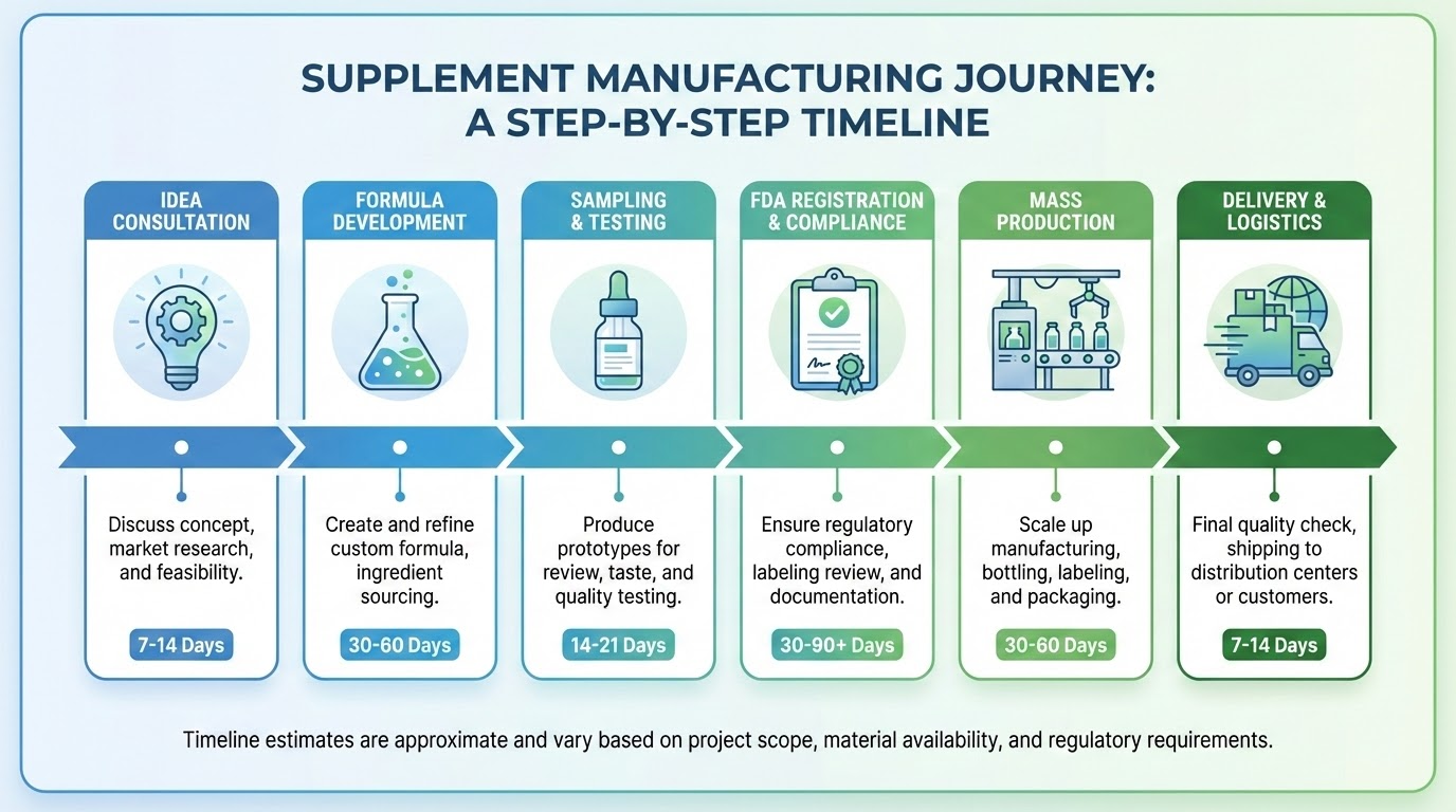 เลือกโรงงานผลิตอาหารเสริมให้ถูกเจ้า: เช็กลิสต์และเกณฑ์เปรียบเทียบ